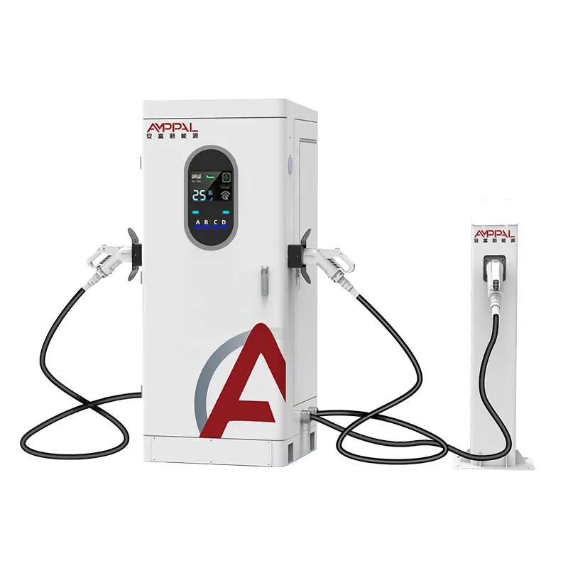 120kW Multi-Gun DC EV Charger for Multiple Vehicles & Fleet Charging