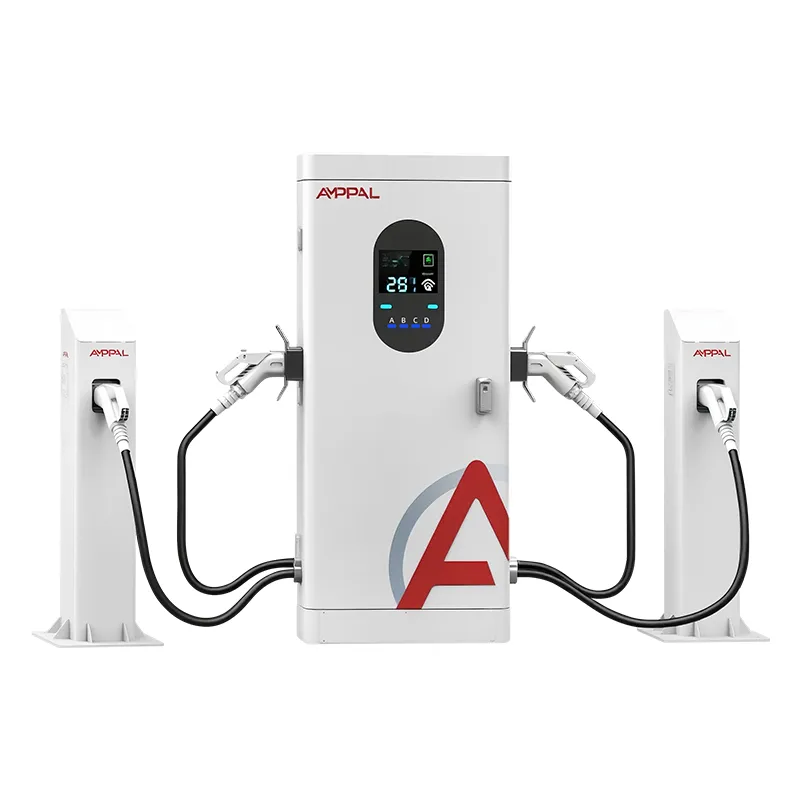 160kW Multi-Connector DC Fast EV Charging Station for Commercial Fleets