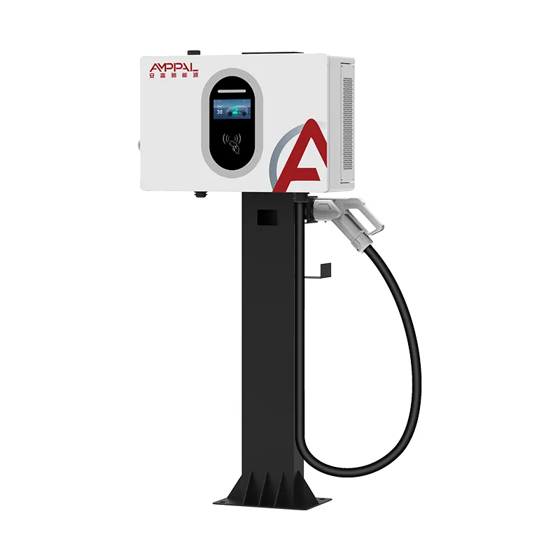 20kW Wall-Mounted DC Fast EV Charging Station for Commercial Parking