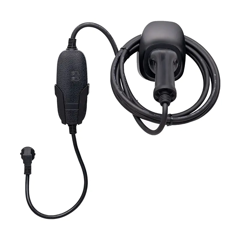 3.5kW Portable AC EV Charger with Acrylic Housing for Home & Travel