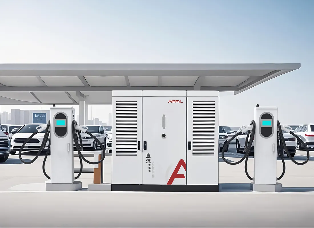 640kW Split DC High-Power EV Charging Station for Highway Charging Networks