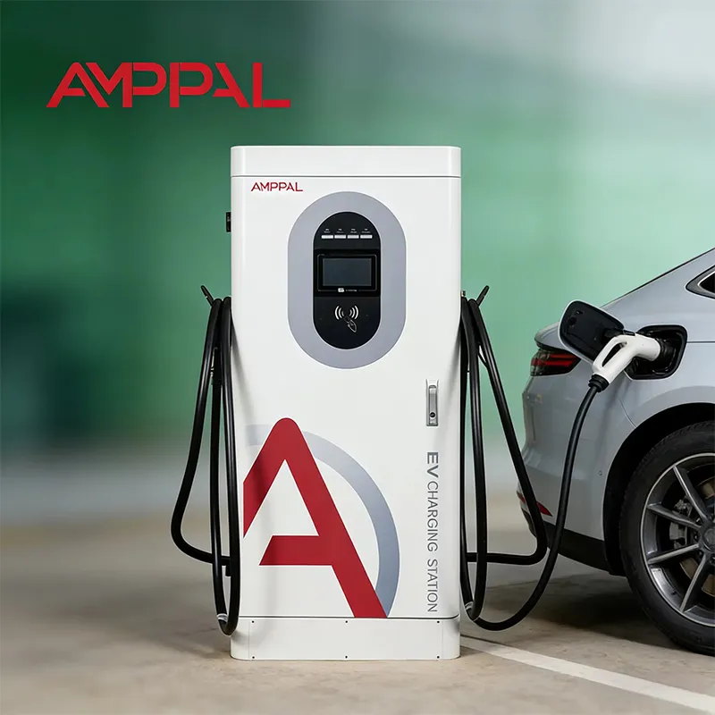 80kW High-Efficiency Integrated DC Fast Charger for Commercial EV Fleets